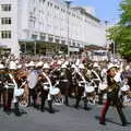 The Royal Marines marching band, Uni: The Lord Mayor's Procession, Plymouth, Devon - 21st May 1986