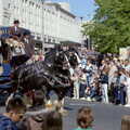 A Courage Brewery dray, Uni: The Lord Mayor's Procession, Plymouth, Devon - 21st May 1986