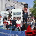Postman Pat on the back of a Post Office float, Uni: The Lord Mayor's Procession, Plymouth, Devon - 21st May 1986