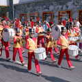 A marching band, Uni: The Lord Mayor's Procession, Plymouth, Devon - 21st May 1986
