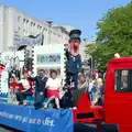 Postman Pat on the back of a Post Office float, Uni: The Lord Mayor's Procession, Plymouth, Devon - 24th May 1986