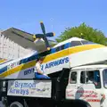 A Brymon Airways model aeroplane, Uni: The Lord Mayor's Procession, Plymouth, Devon - 24th May 1986