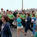 A bunch of marines in green, Uni: Sport Aid - Run The World, Plymouth, Devon - 25th May 1986