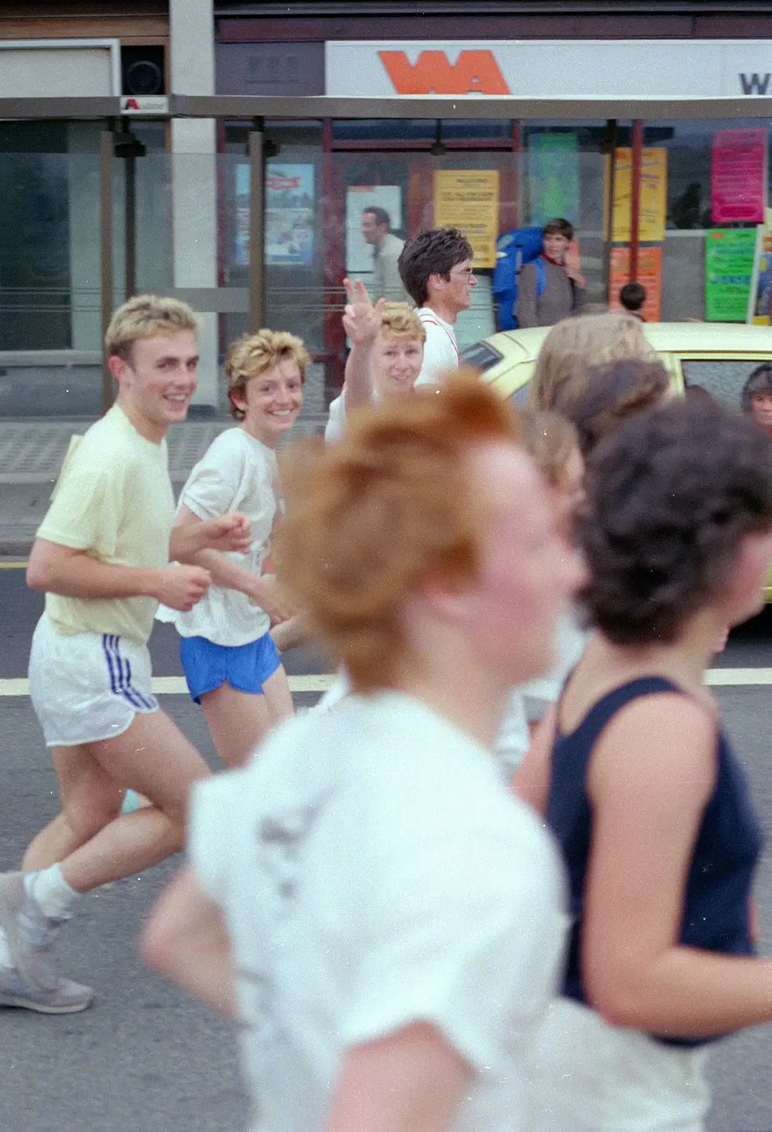 The phsychology gang, from Uni: Sport Aid - Run The World, Plymouth, Devon - 25th May 1986