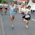 Another Mark (Haddscombe?) runs around, Uni: Sport Aid - Run The World, Plymouth, Devon - 25th May 1986