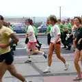 Runners on Exeter Street, Uni: Sport Aid - Run The World, Plymouth, Devon - 25th May 1986