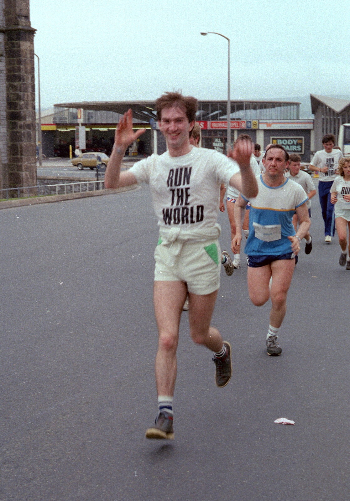 James, former housemate from Beaumont Street  from Uni: Sport Aid - Run The World, Plymouth, Devon - 25th May 1986