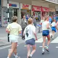 The Psychology runners head up St. Andrew's Cross, Uni: Sport Aid - Run The World, Plymouth, Devon - 25th May 1986