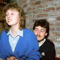 Mark Wilkins looks pleased with himself, Uni: Gill Leaves the James Street Vaults, Plymouth - 30th May 1986