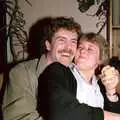 Sam Kennedy and his girlfriend, Uni: Gill Leaves the James Street Vaults, Plymouth - 30th May 1986