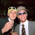 1986 Students do a bit of fancy dress in swimming goggles