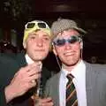 Students do fancy dress in swimming goggles, Uni: Gill Leaves the James Street Vaults, Plymouth - 30th May 1986