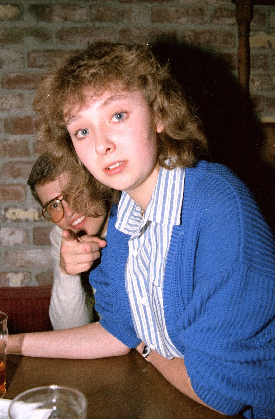 Uni: Gill Leaves the James Street Vaults, Plymouth - 30th May 1986: Alison Fleming