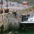 The Mayor mounts the Mayflower Steps, Uni: The Navy-Curtiss NC-4 Trans-Atlantic Flight, Plymouth Sound - 31st May 1986