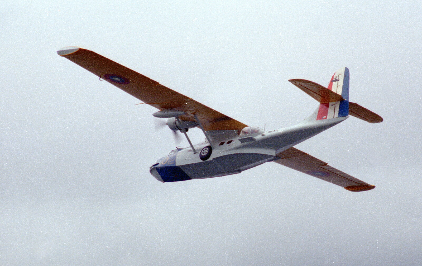 Uni: The Navy-Curtiss NC-4 Trans-Atlantic Flight, Plymouth Sound - 31st May 1986: More flying Catalina action