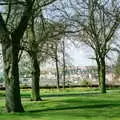 A view of the Barbican from Beaumont Park, Uni: A Tutorial Miscellany and Cromwell Road, Plymouth Polytechnic, Devon - 2nd June 1986