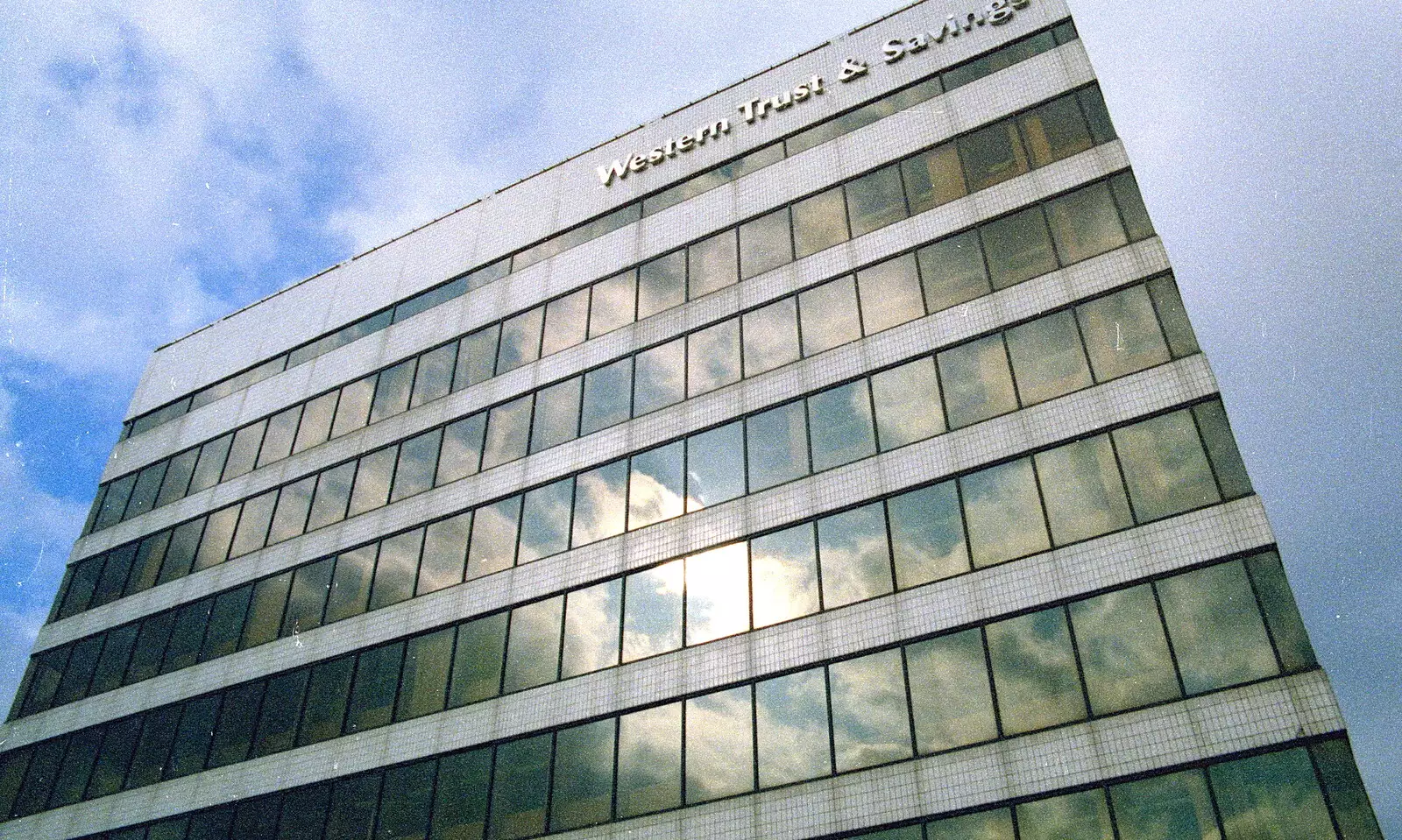 The Western Trust and Savings building, from Uni: A Tutorial Miscellany and Cromwell Road, Plymouth Polytechnic, Devon - 2nd June 1986