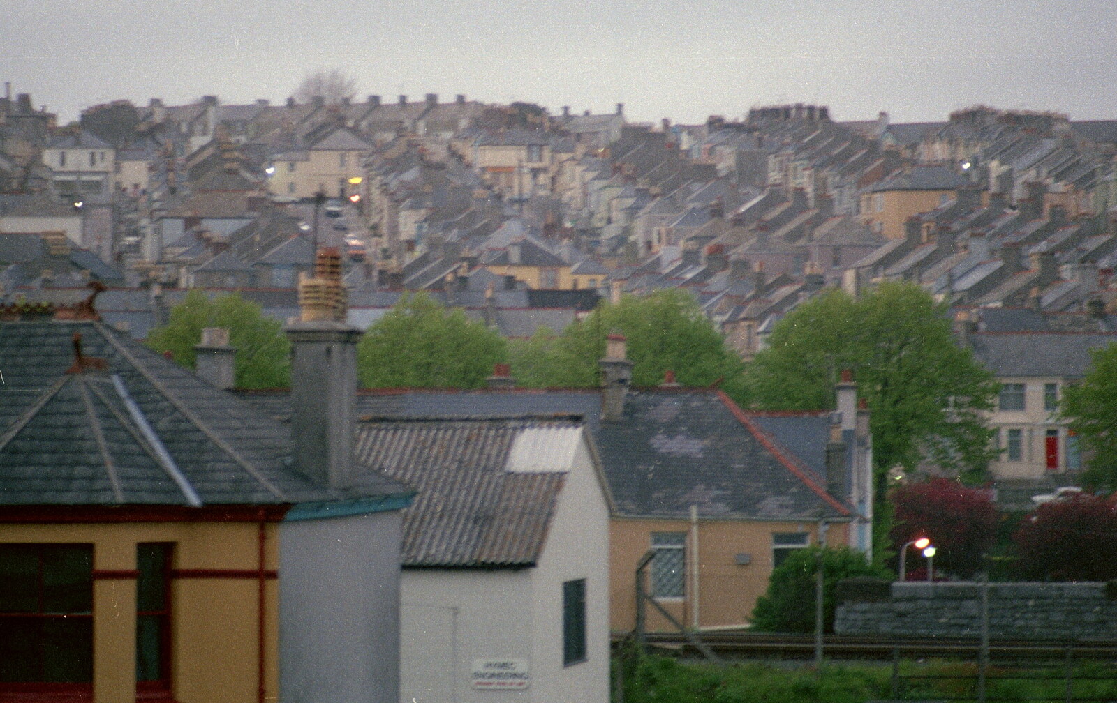 Uni: A Tutorial Miscellany and Cromwell Road, Plymouth Polytechnic, Devon - 2nd June 1986: More St. Judes rooftops