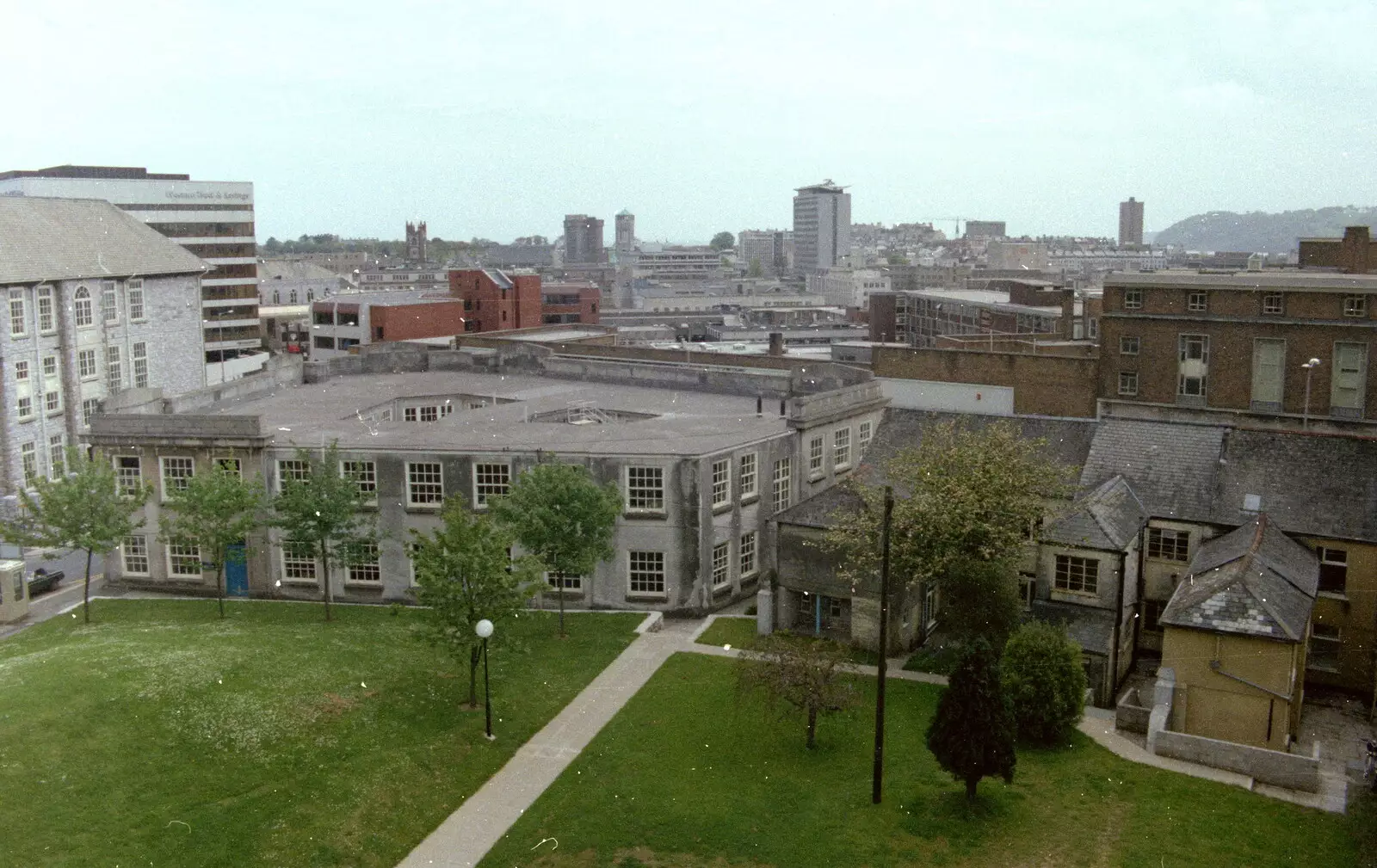 The Coburg Street Annex, from Uni: A Tutorial Miscellany and Cromwell Road, Plymouth Polytechnic, Devon - 2nd June 1986