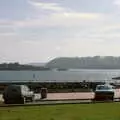 Looking out over Drake's Island and the Sound, Uni: A Tutorial Miscellany and Cromwell Road, Plymouth Polytechnic, Devon - 2nd June 1986