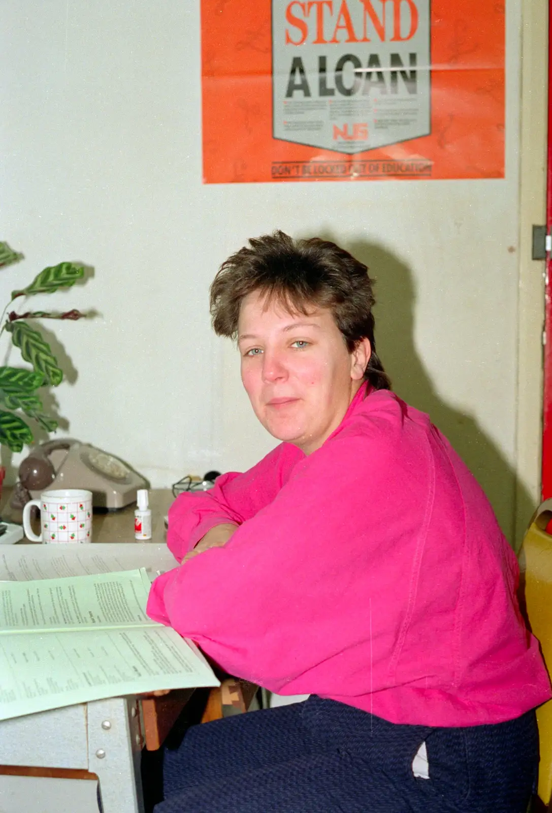 Unknown, from Uni: PPSU Office Staff and a Night in the Students' Union Bar, Plymouth - 10th June 1986