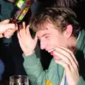 Dave gets his head clobbered with a bottle, Uni: PPSU Office Staff and a Night in the Students' Union Bar, Plymouth - 10th June 1986