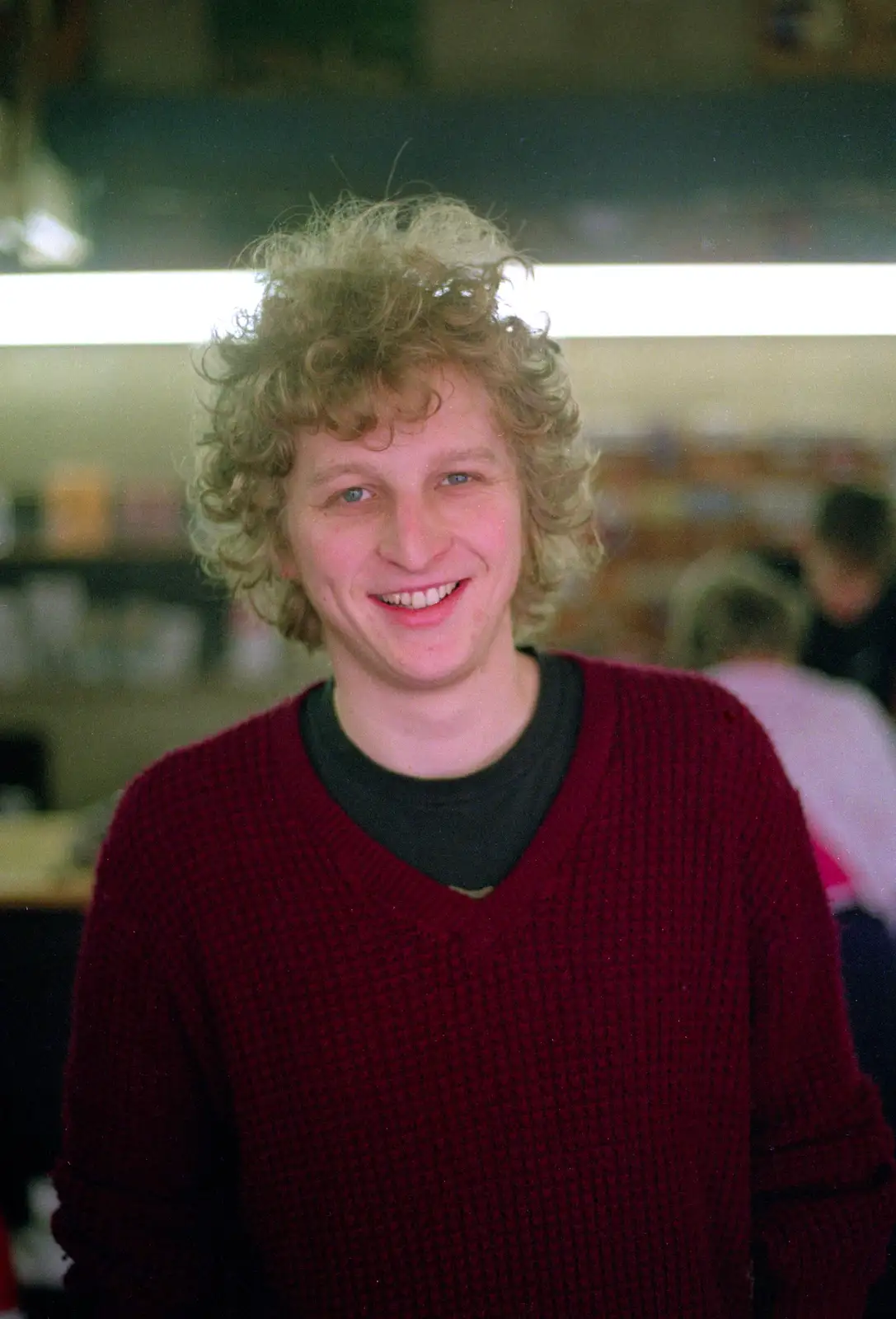 Rich Arnold, SU President , from Uni: PPSU Office Staff and a Night in the Students' Union Bar, Plymouth - 10th June 1986