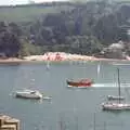 Fishing boats and yachts in Salcombe Harbour, Uni: Twenty One Guns and Footie on the Beach, Plymouth Hoe and Salcombe, Devon - 15th June 1986