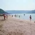 On the beach, Uni: Twenty One Guns and Footie on the Beach, Plymouth Hoe and Salcombe, Devon - 15th June 1986