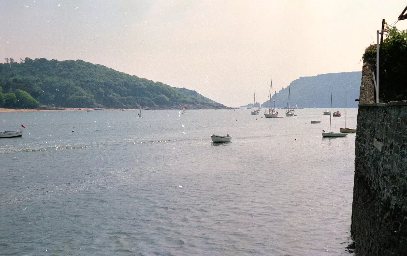 Kingsbridge Estuary, from Uni: Twenty One Guns and Footie on the Beach, Plymouth Hoe and Salcombe, Devon - 15th June 1986