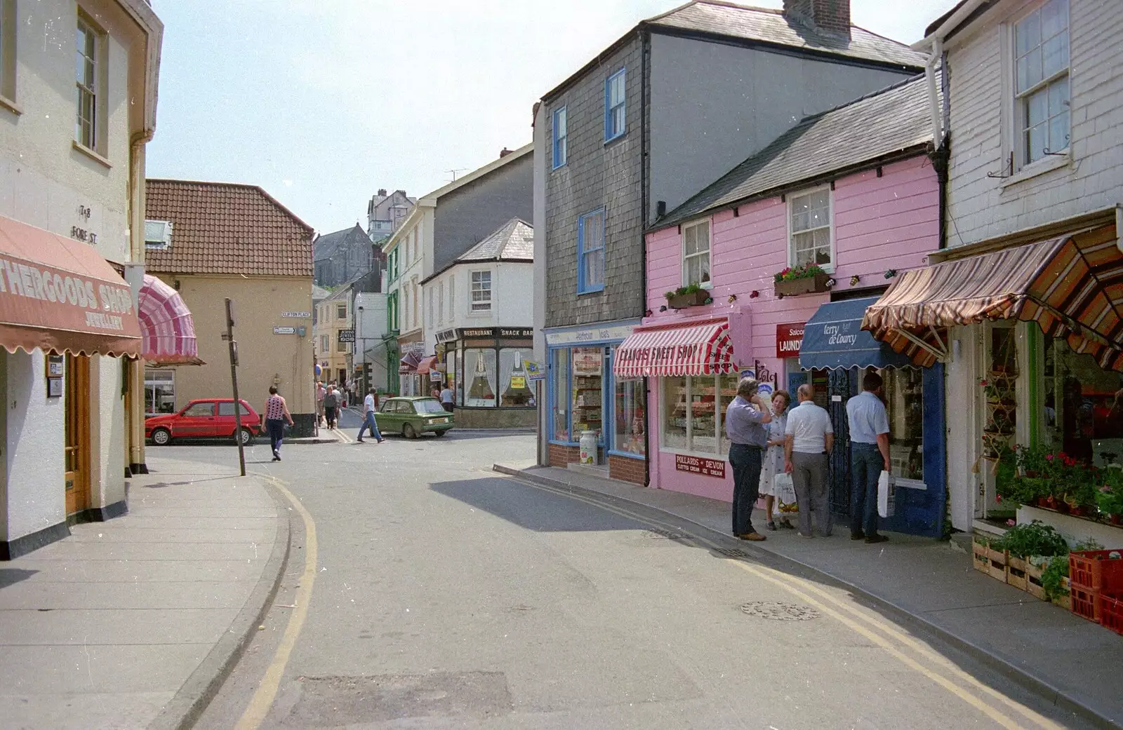 Salcombe, from Uni: Twenty One Guns and Footie on the Beach, Plymouth Hoe and Salcombe, Devon - 15th June 1986