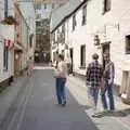 Walking back in to Salcombe, Uni: Twenty One Guns and Footie on the Beach, Plymouth Hoe and Salcombe, Devon - 15th June 1986