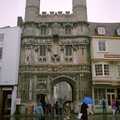 The Cathedral gate in Canterbury, Network Day with Hamish, The South East - 21st June 1986