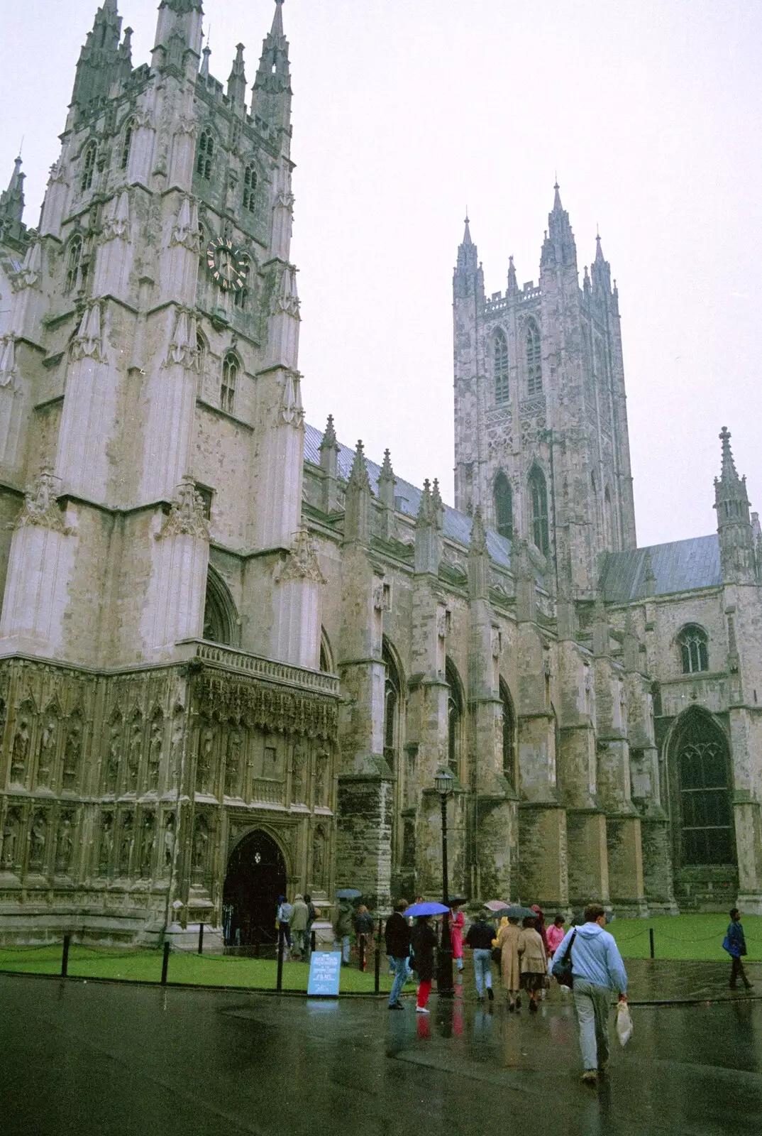 The towers of Canterbury, from Network Day with Hamish, The South East - 21st June 1986