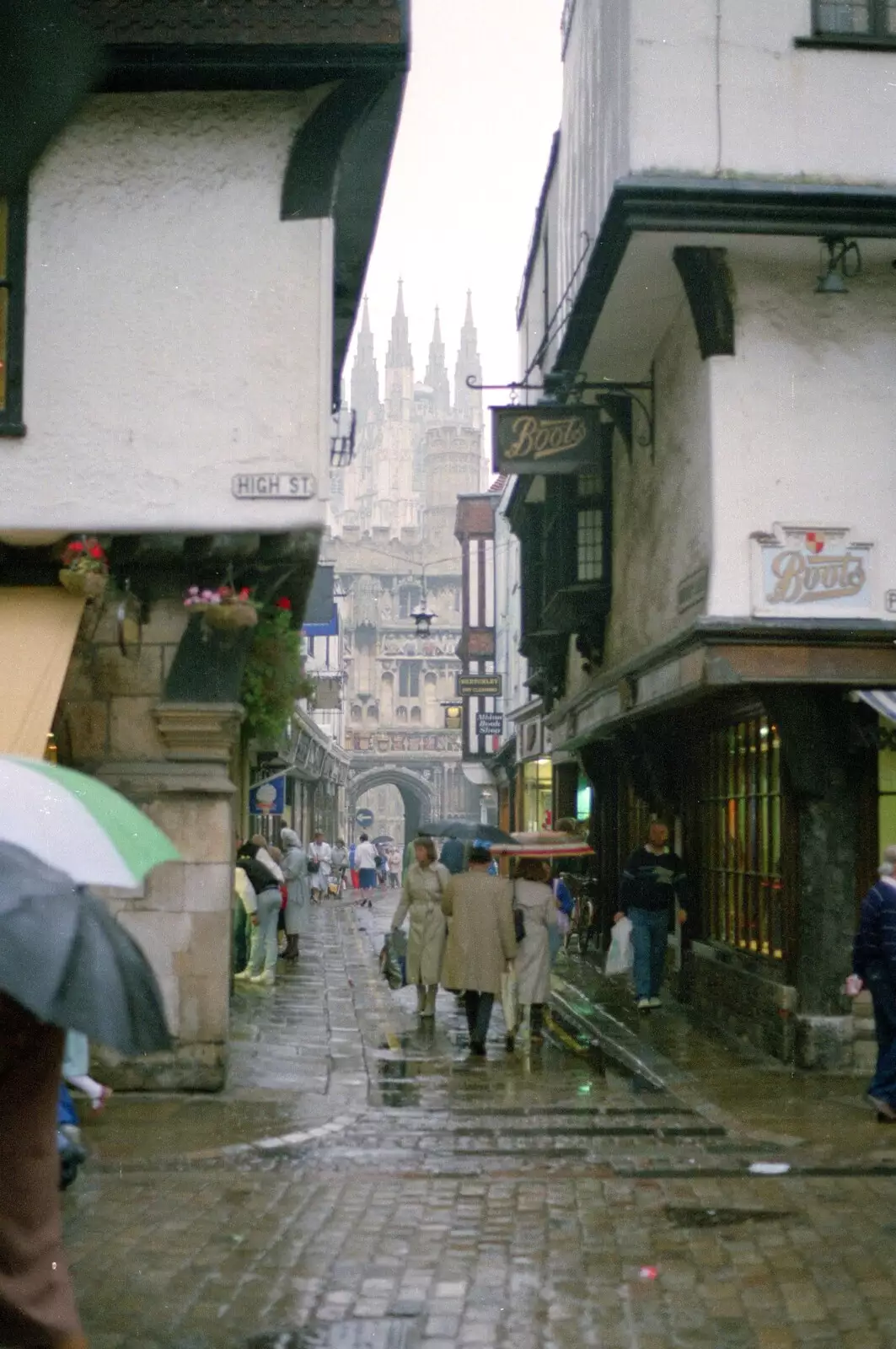 Canterbury street scene, from Network Day with Hamish, The South East - 21st June 1986