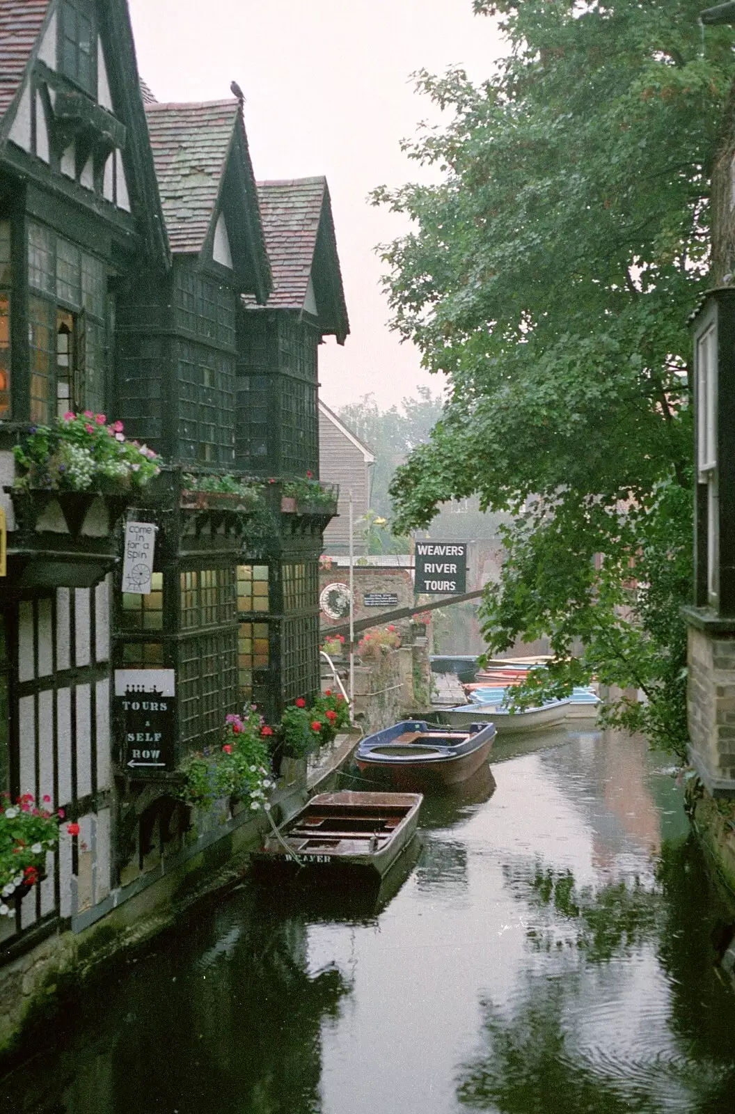 Down on the river in Canterbury, from Network Day with Hamish, The South East - 21st June 1986