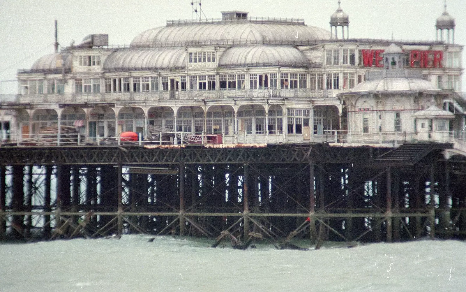 Brighton's West Pier, from Network Day with Hamish, The South East - 21st June 1986