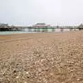 The beach and the West Pier at Brighton, Network Day with Hamish, The South East - 21st June 1986