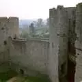 Inside Chepstow Castle, A Trip to Chepstow, Monmouthshire, Wales - 5th July 1986