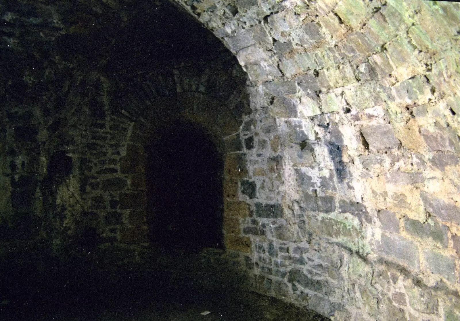 Inside the castle, from A Trip to Chepstow, Monmouthshire, Wales - 5th July 1986