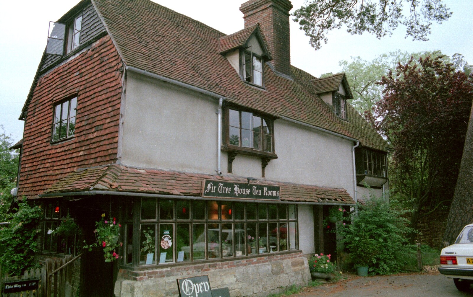 The Fir Tree House tea rooms from A Trip to Groombridge, Kent - 10th July 1986