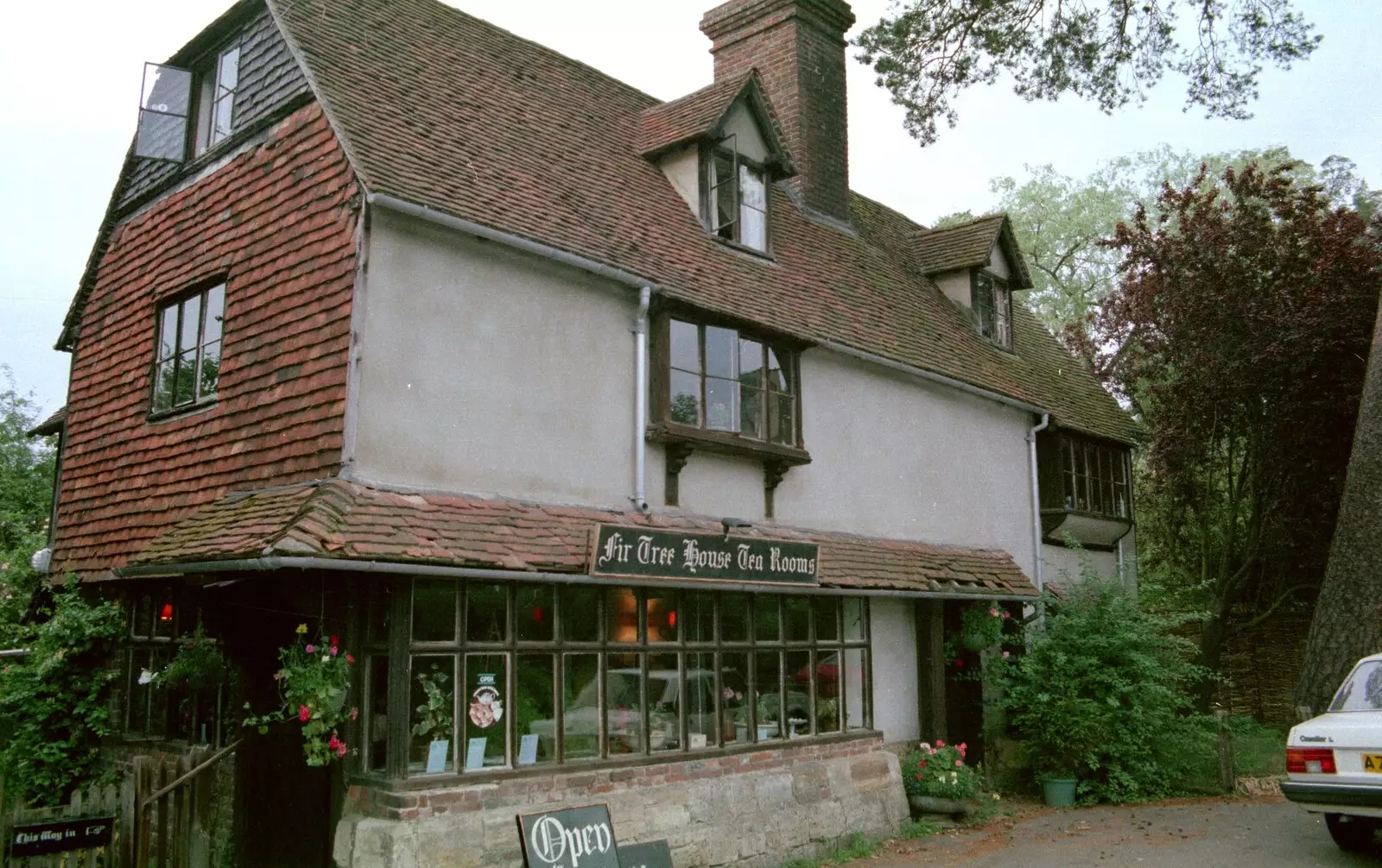 The Fir Tree House tea rooms, from A Trip to Groombridge, Kent - 10th July 1986