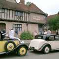 A couple of nice old wedding cars, A Trip to Groombridge, Kent - 10th July 1986