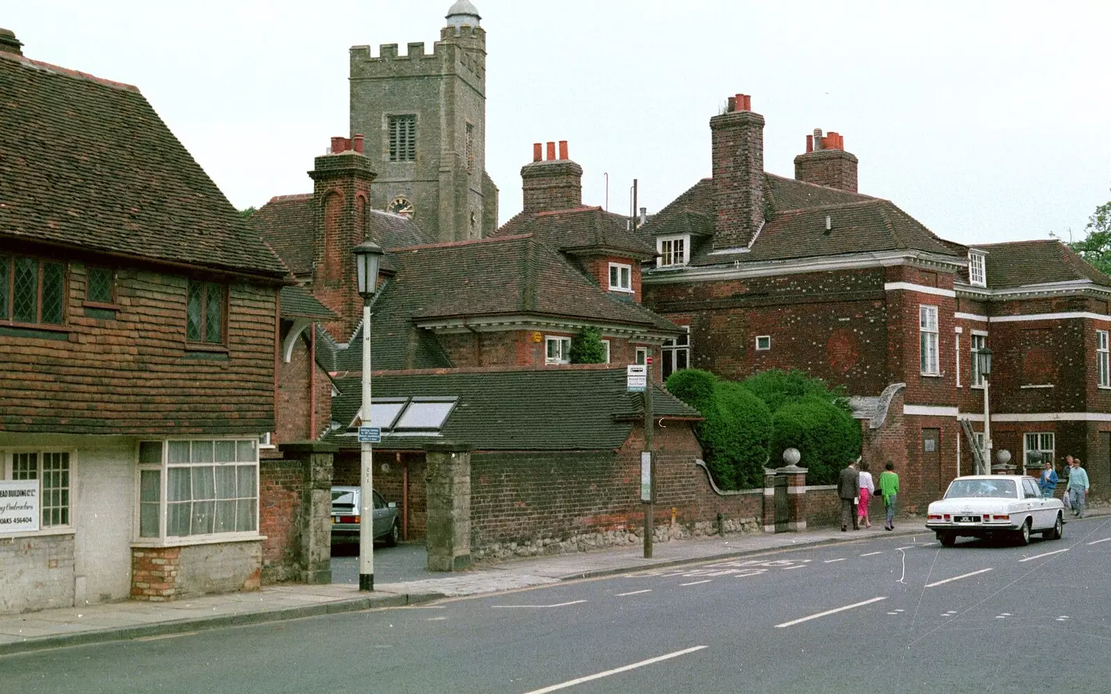 Sevenoaks high street, from A Trip to Groombridge, Kent - 10th July 1986