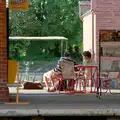 Morning coffee at Brockenhurst Railway Station, Harvester Way Randomness, Lymington, Hampshire - 14th July 1986