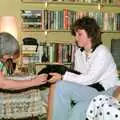 The cat gets passed around, A CB Radio Party, Stem Lane, New Milton - 15th July 1986