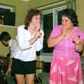 Clare and Pauline have a giggle, A CB Radio Party, Stem Lane, New Milton - 15th July 1986