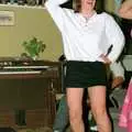 Clare does some dancing, A CB Radio Party, Stem Lane, New Milton - 15th July 1986