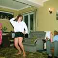 More crazy dancing, A CB Radio Party, Stem Lane, New Milton - 15th July 1986