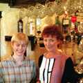 Gaye Stubbs in the Three Tuns at Bransgore, A Vineyard Miscellany, Bransgore and the New Forest - 18th July 1986